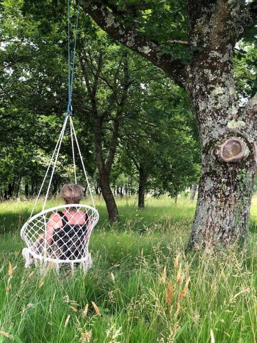 Dome Insolite Cedre Jacuzzi Et Petits Dejeuners Inclus Lagraulet-du-Gers Exteriör bild