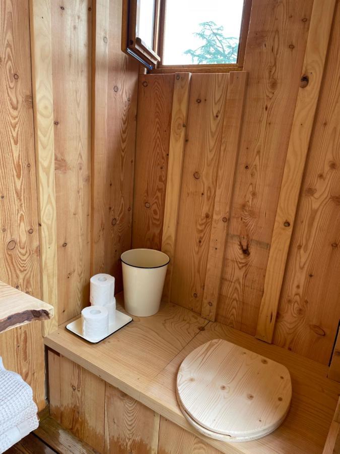 Dome Insolite Cedre Jacuzzi Et Petits Dejeuners Inclus Lagraulet-du-Gers Exteriör bild