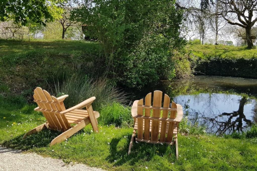Dome Insolite Cedre Jacuzzi Et Petits Dejeuners Inclus Lagraulet-du-Gers Exteriör bild